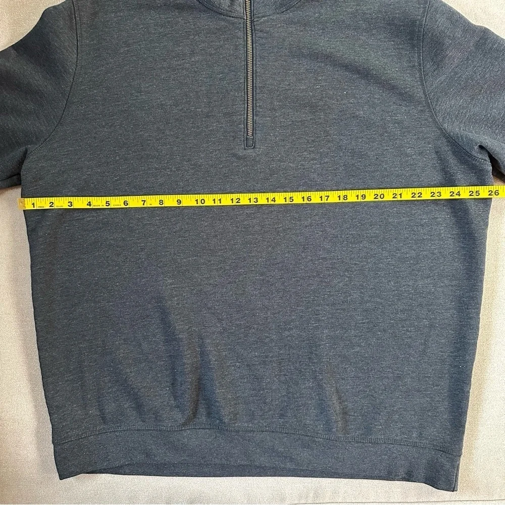 Tailor Vintage 1/4 Zip Pullover. XL. Navy.